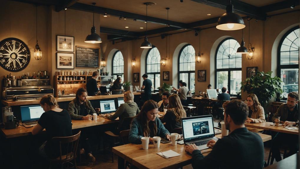 global cafes for remote work
